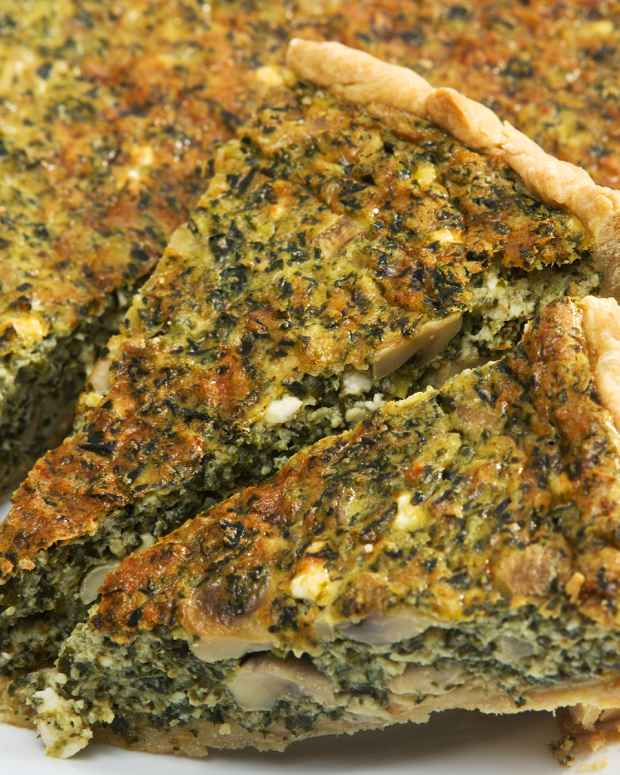 SpinachRicotta Quiche Jamie Geller