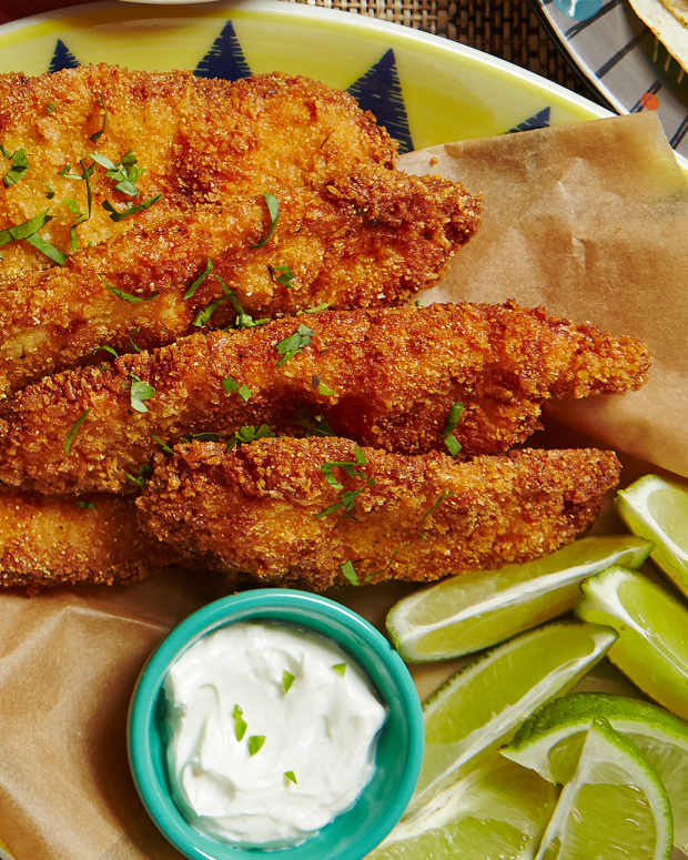 Nut Crusted Salmon with Creamy Chrain Sauce Jamie Geller