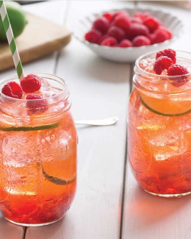 Mint Lemongrass Infused Iced Tea Jamie Geller