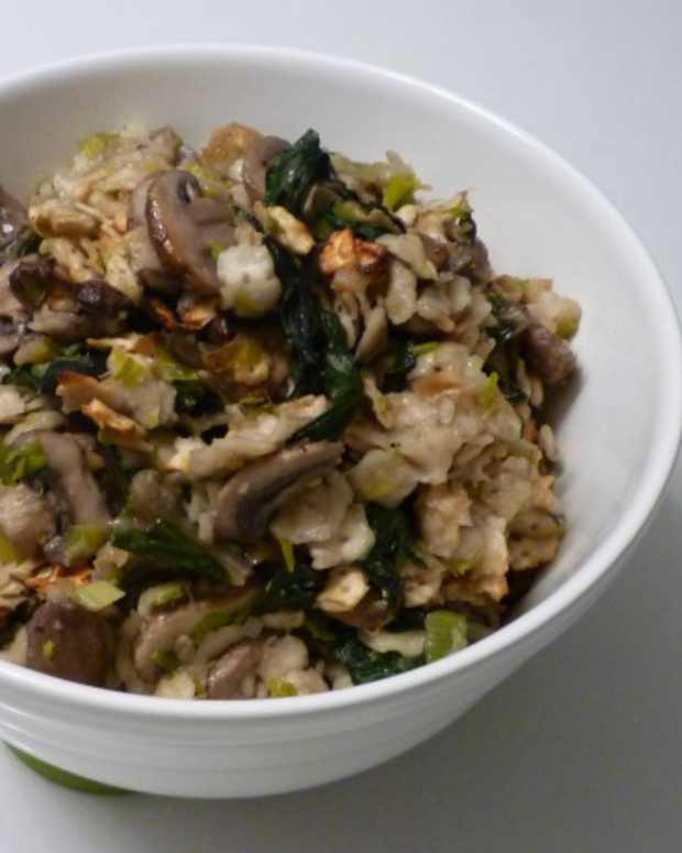Passover Wild Mushroom Matzo Stuffing Jamie Geller
