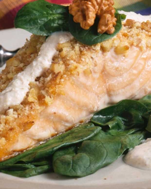 Roasted PistachioCrusted Salmon Jamie Geller