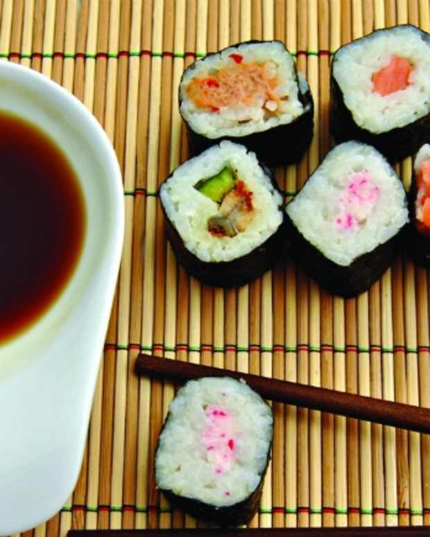 Tempura Sushi Rolls with Spicy Mayo Jamie Geller