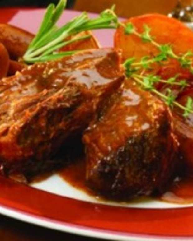 Roasted Lamb with Lemon Potatoes Jamie Geller