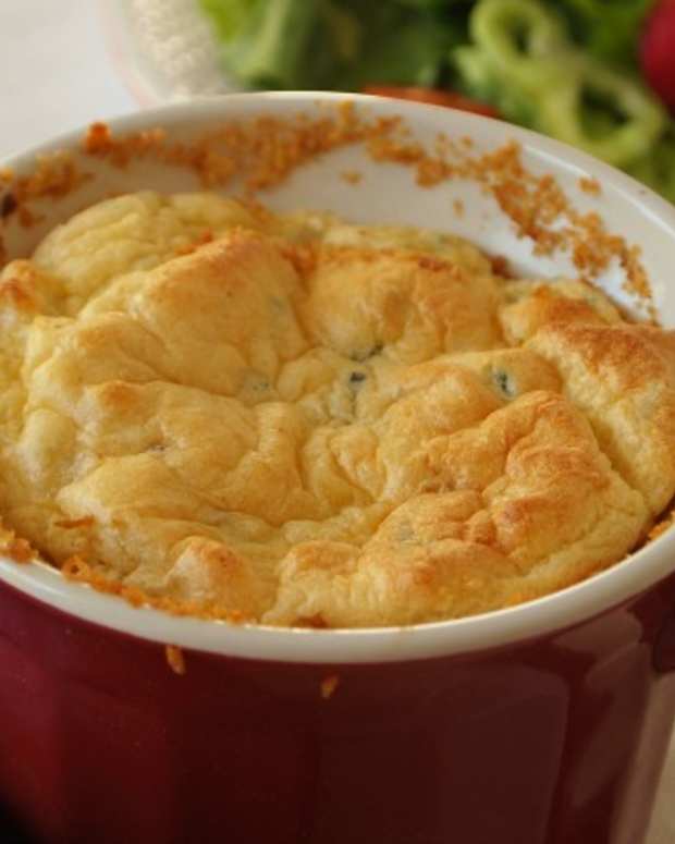 Cheese souffle Jamie Geller