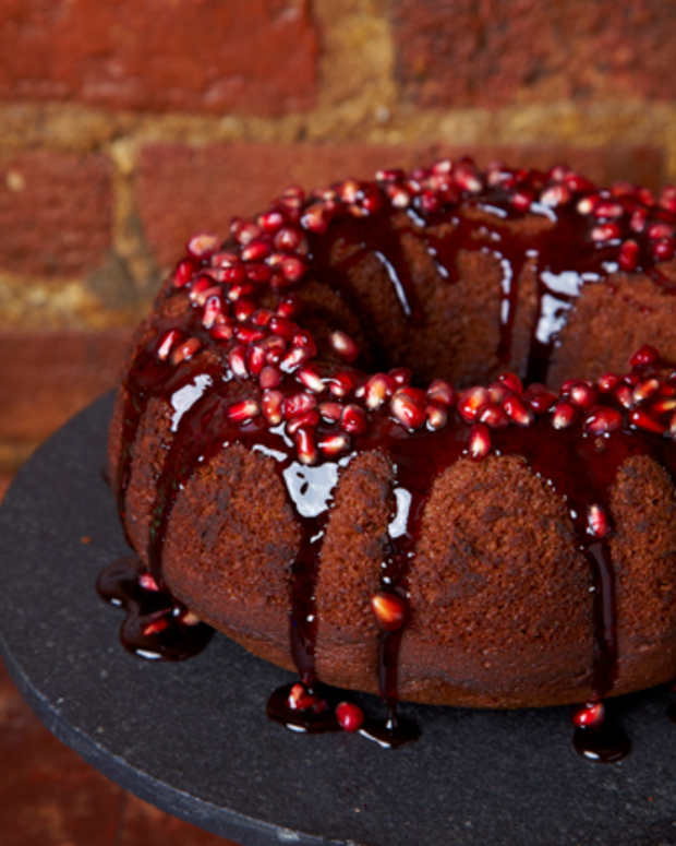 Applesauce Walnut Cake Jamie Geller