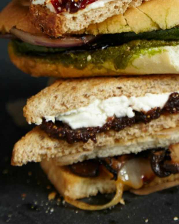 Spinach Pesto Grilled Cheese Sandwich (fromage grille au pesto) Jamie