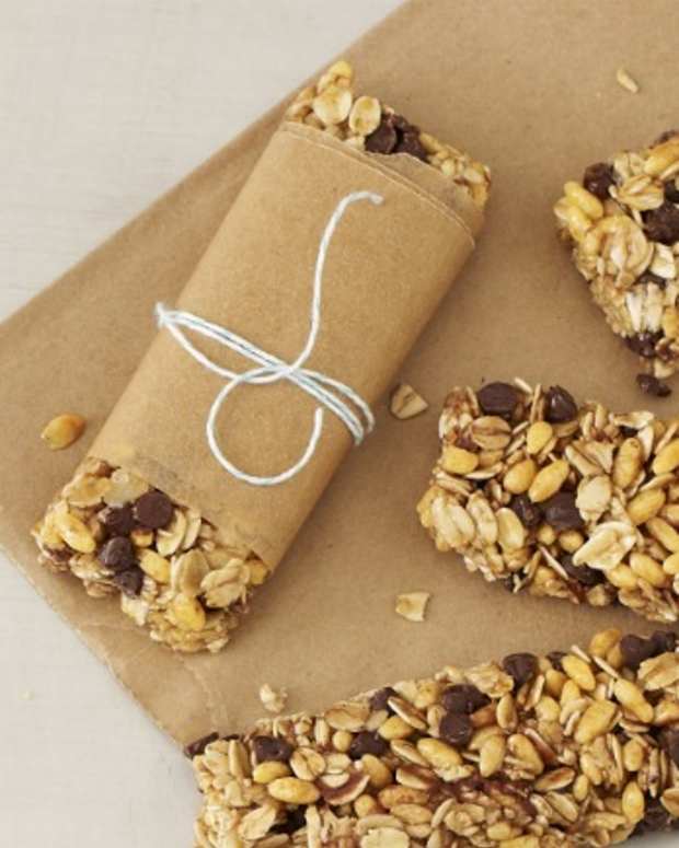 Crunchy Maple Brown Sugar Granola Bars Jamie Geller