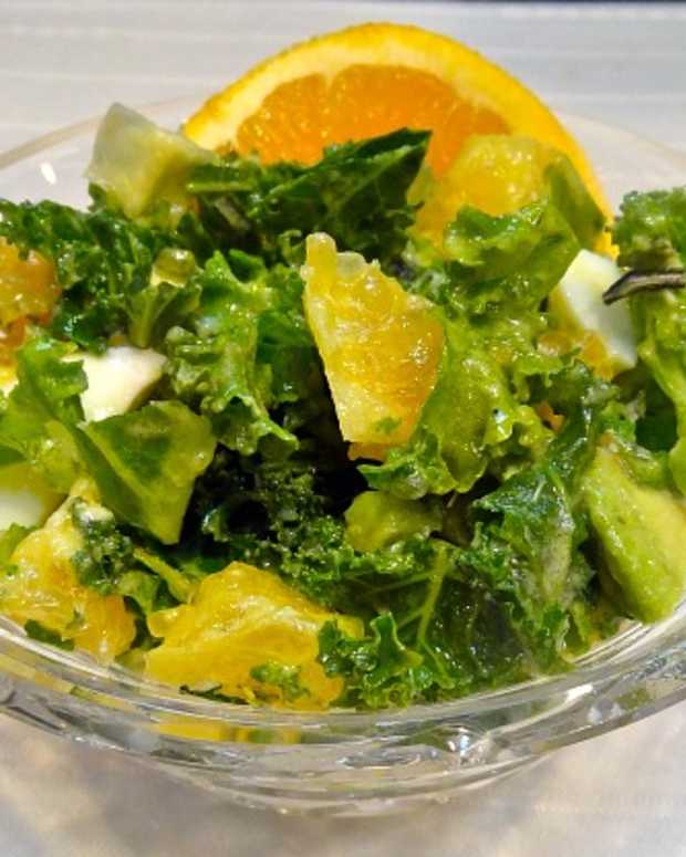 Miso Kale Salad Jamie Geller