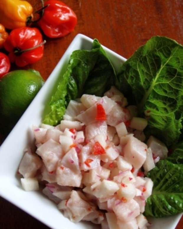 Tilapia Ceviche with Mango Jamie Geller
