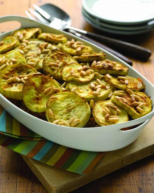 eggplant and ground beef Jamie Geller