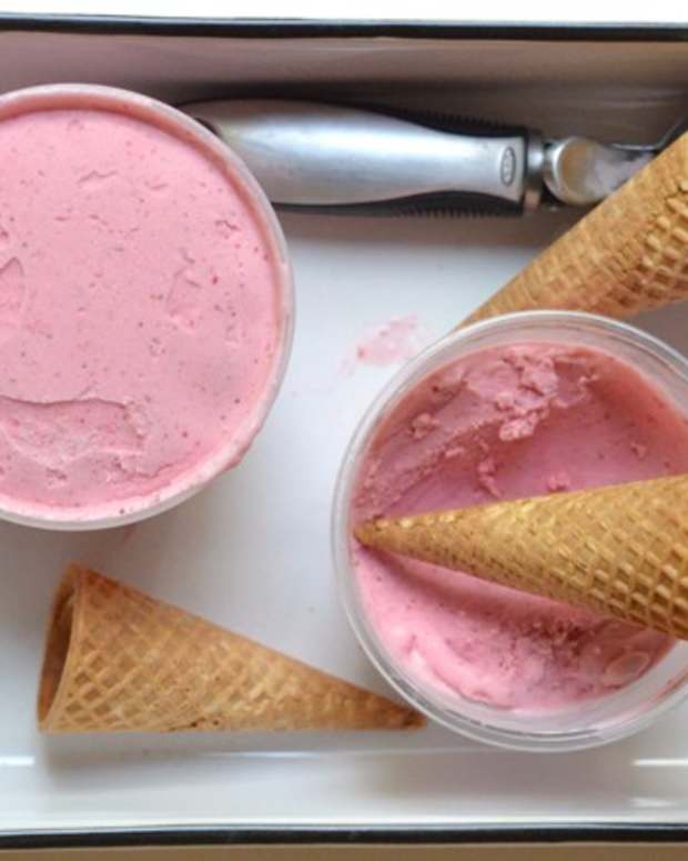 Vanilla Frozen Yogurt Jamie Geller