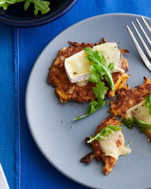 Meat Latkes PastramI Latke Recipe Jamie Geller