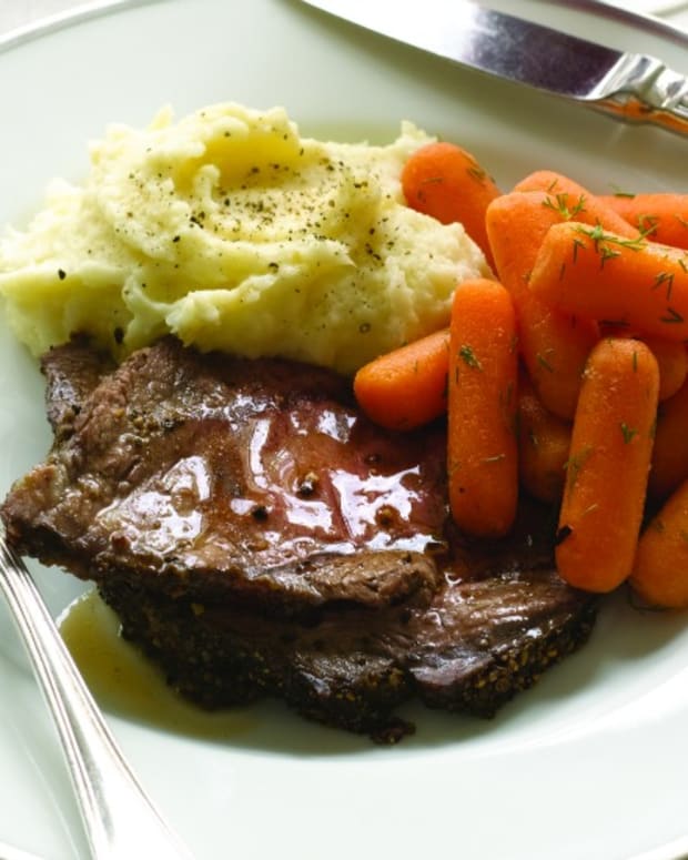 Minute Roast with Pan Drippings Jamie Geller