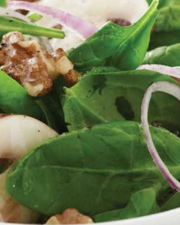 Mandarin Spinach Salad Jamie Geller