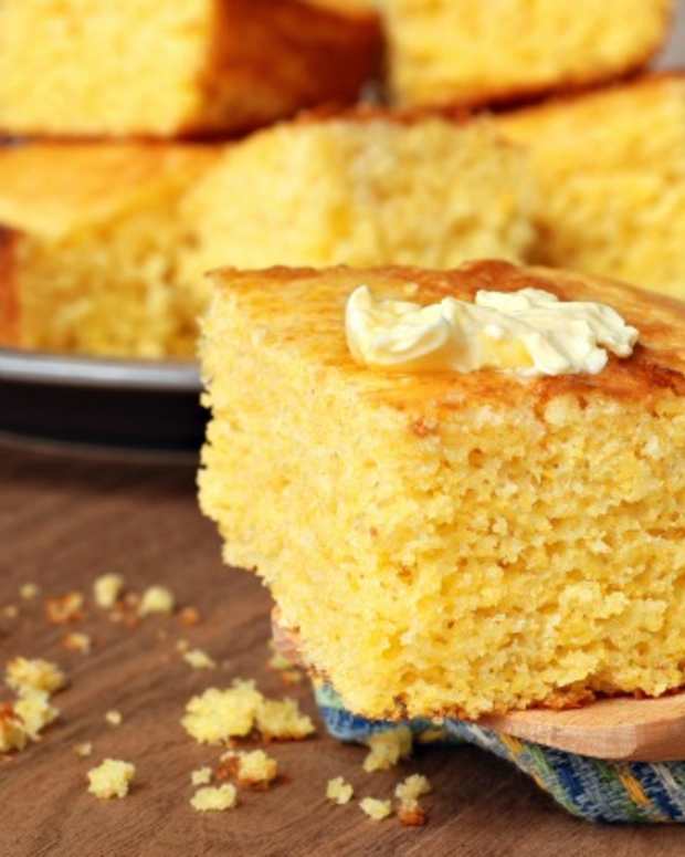 NonDairy Honey Cornbread Jamie Geller