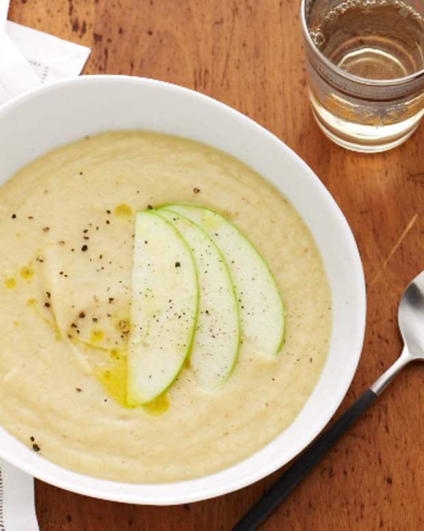 Passover Parsnip and Celery Root Soup Jamie Geller