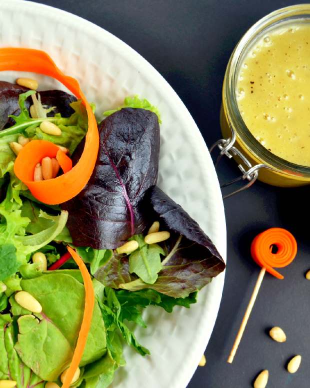 Honey Lime Vinaigrette for Salad Jamie Geller