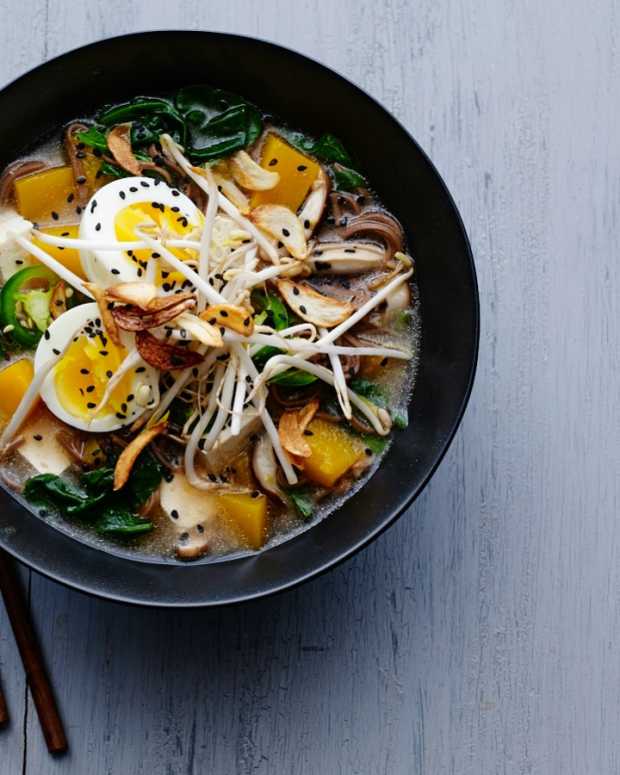 StirFried Tofu with Soba Noodles Jamie Geller