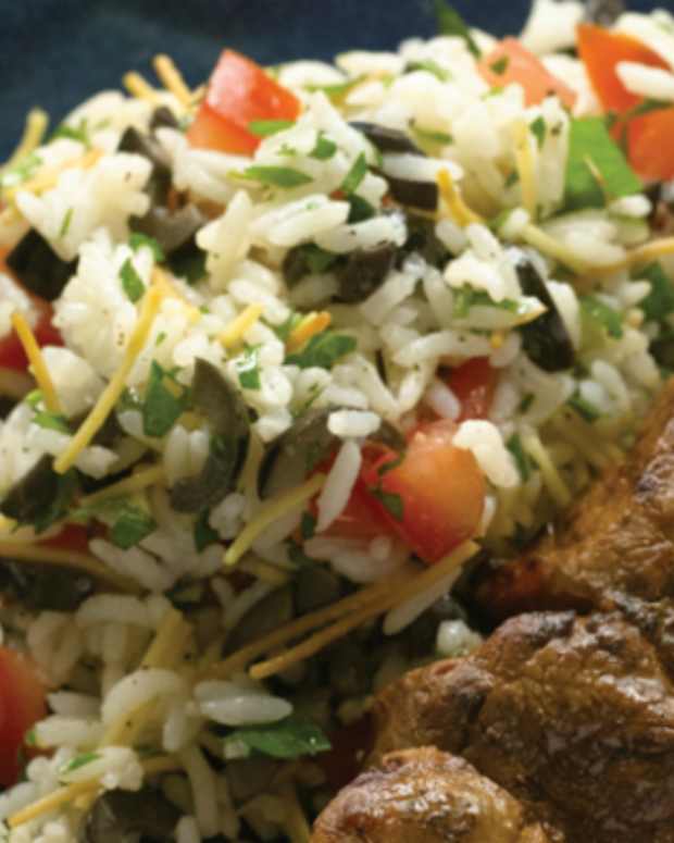 Basmati Rice with Pistachios Jamie Geller