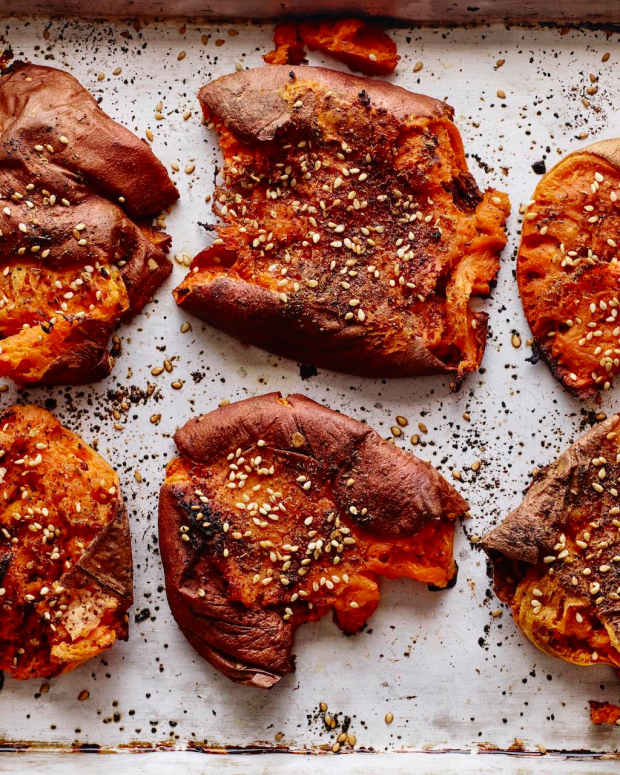 Sumac Roasted Potatoes Jamie Geller