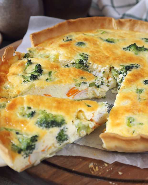 French Onion Soup Quiche Jamie Geller