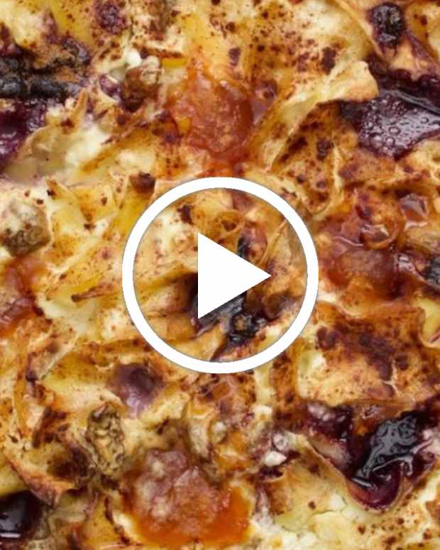 Salt and Pepper Noodle Kugel with Roasted Garlic Jamie Geller