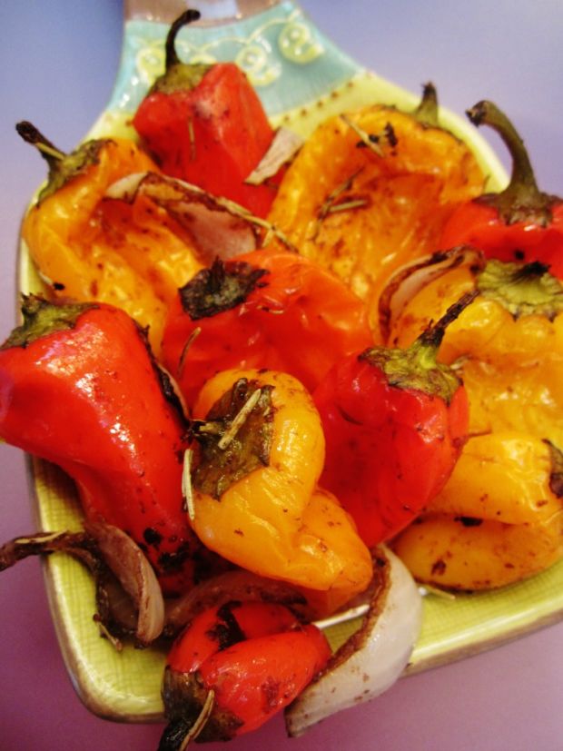 Balsamic Roasted Mini Peppers Joy of Kosher