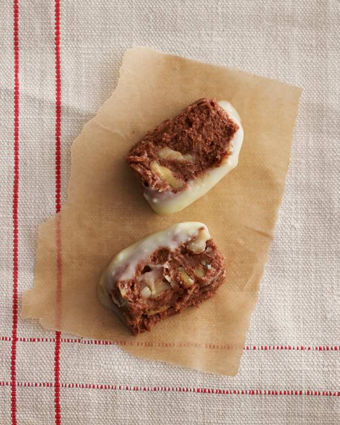 Cream Cheese Fudge and White Chocolate Ganache Jamie Geller