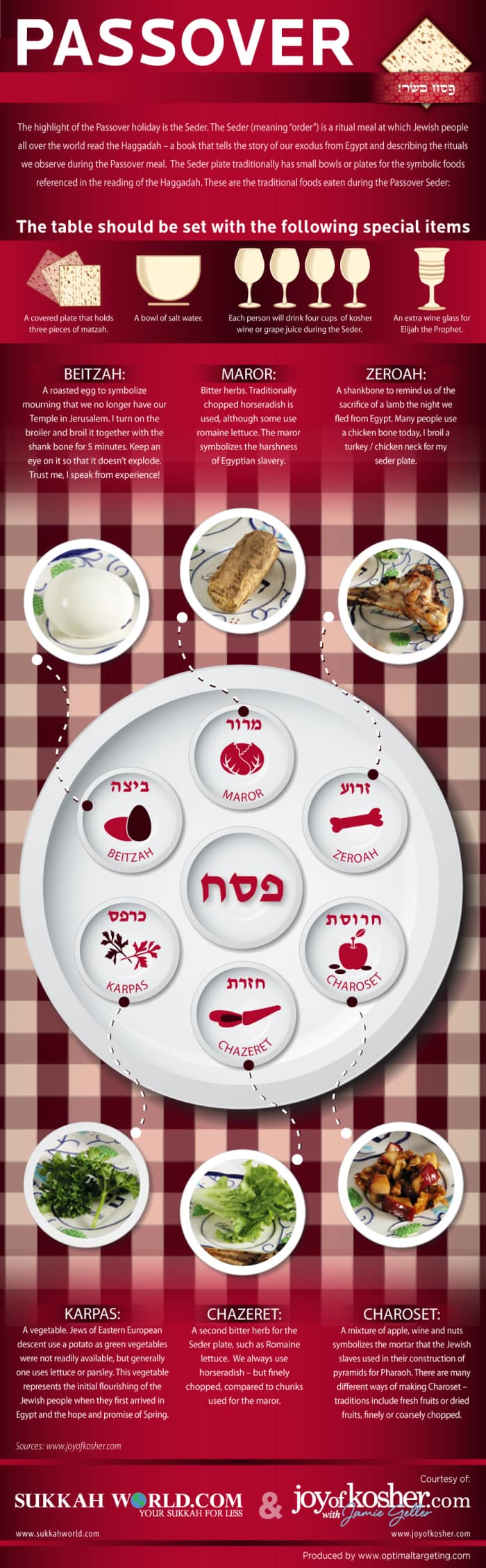 Passover Seder Plate Infographic Joy of Kosher