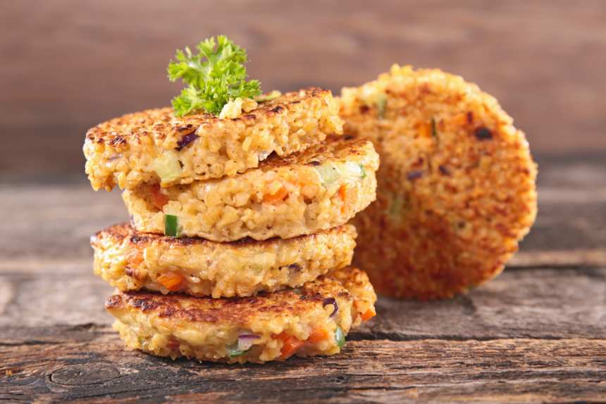 Chinese Quinoa Cakes Jamie Geller