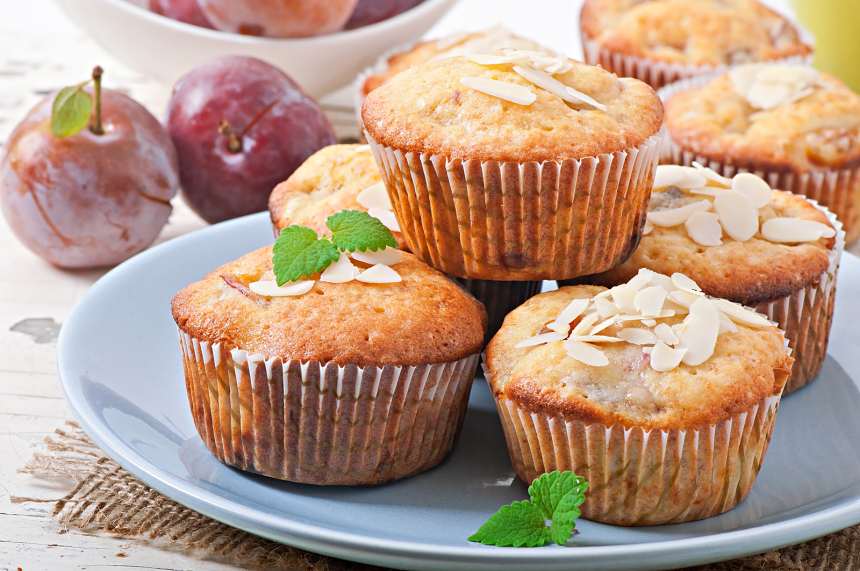 Adaptable Almond Muffins Jamie Geller