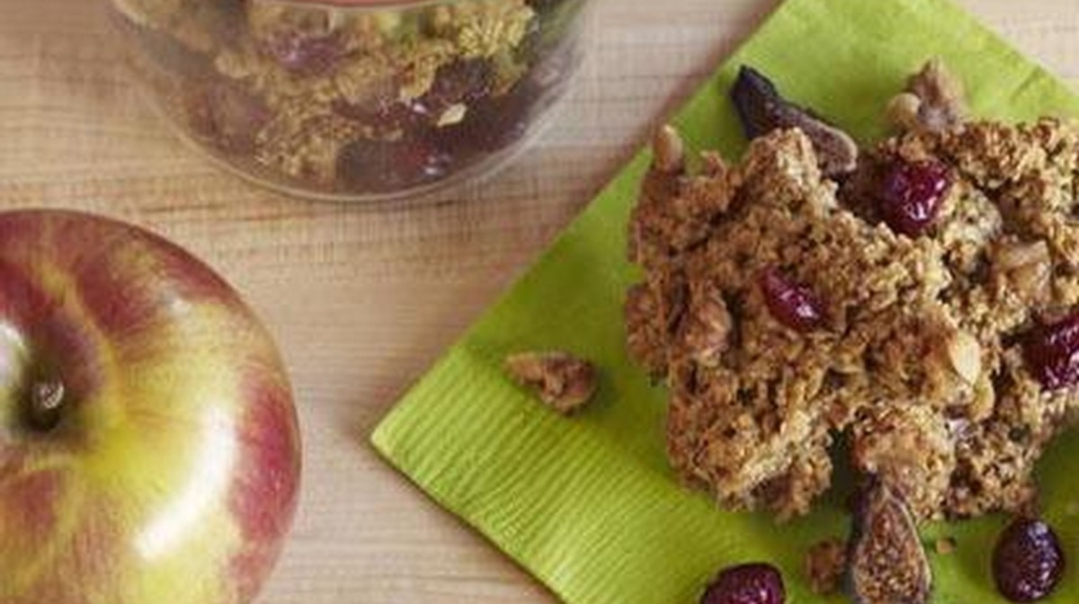 Walnut Cluster Snack Jamie Geller