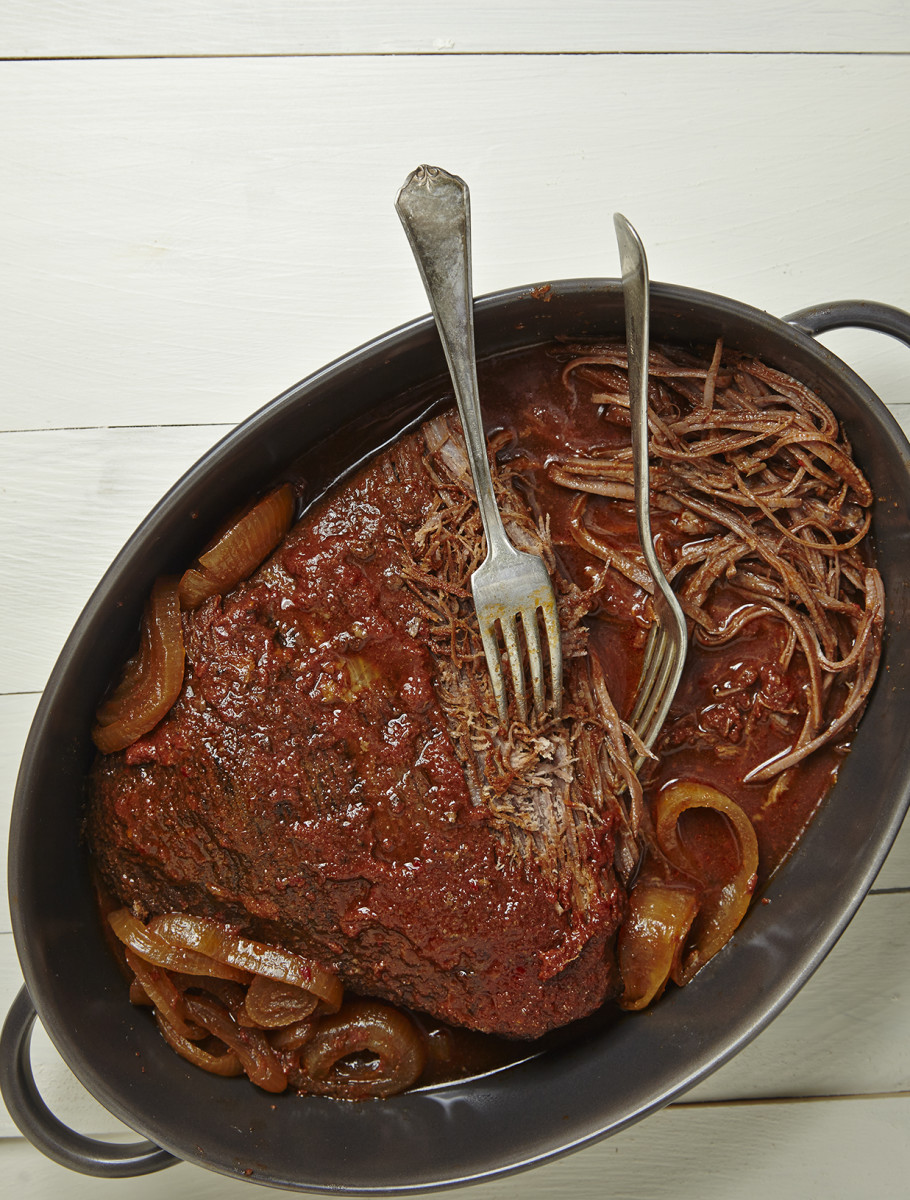 Pulled Brisket Jewish Brisket Recipes Jamie Geller