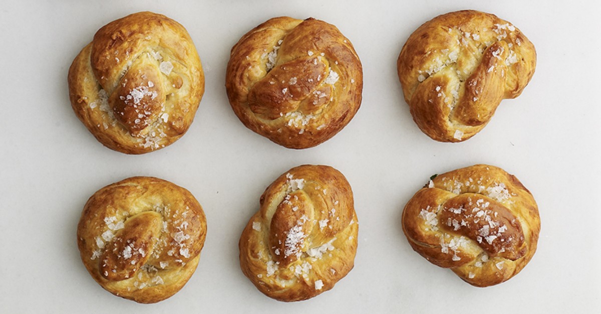 Cooking with Joy SeaSalted Soft Challah Pretzel Rolls Joy of Kosher
