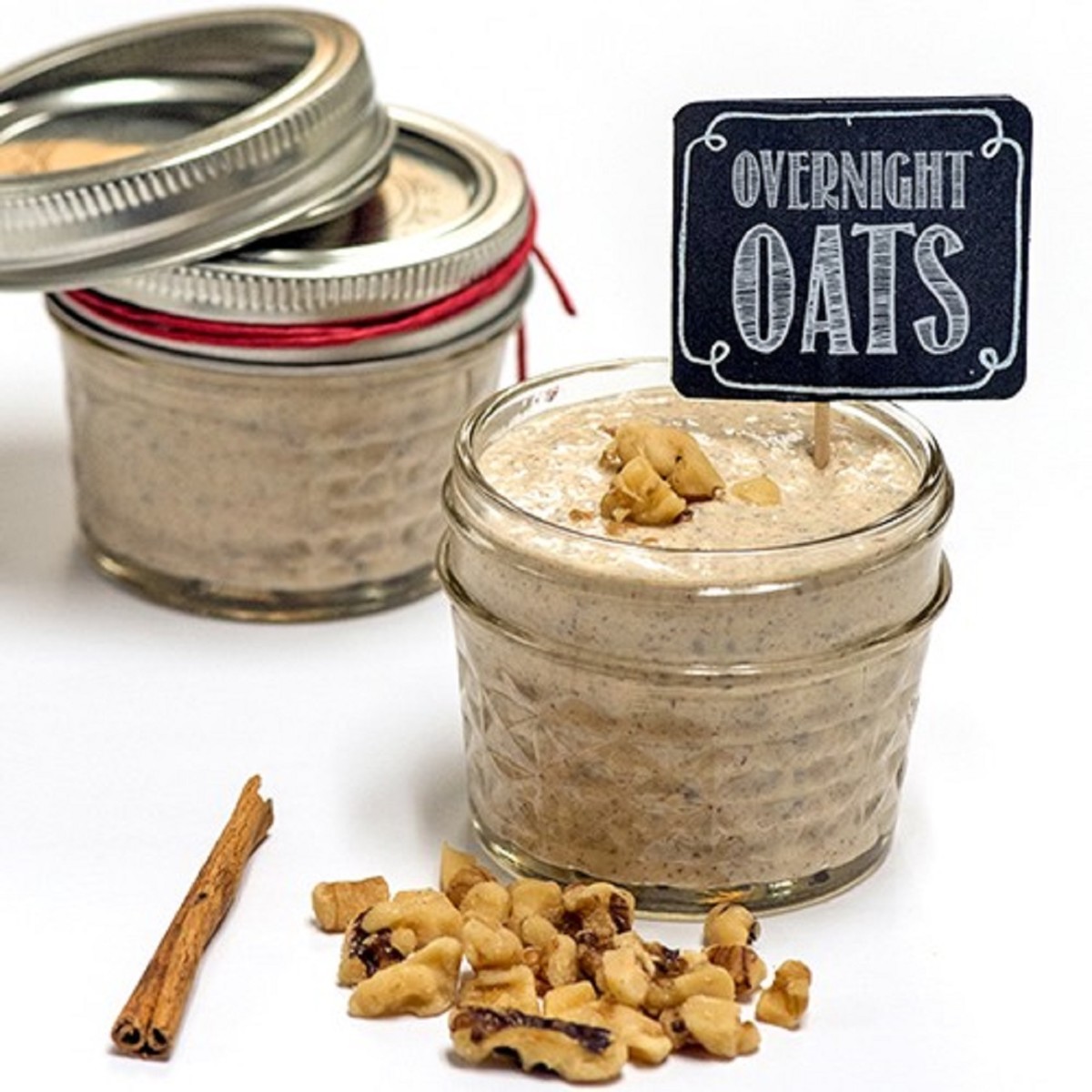 Overnight Apple Cinnamon Oats Jamie Geller