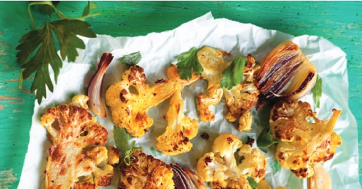 Pasta With Roasted Cauliflower and Bread Crumbs Topping Jamie Geller