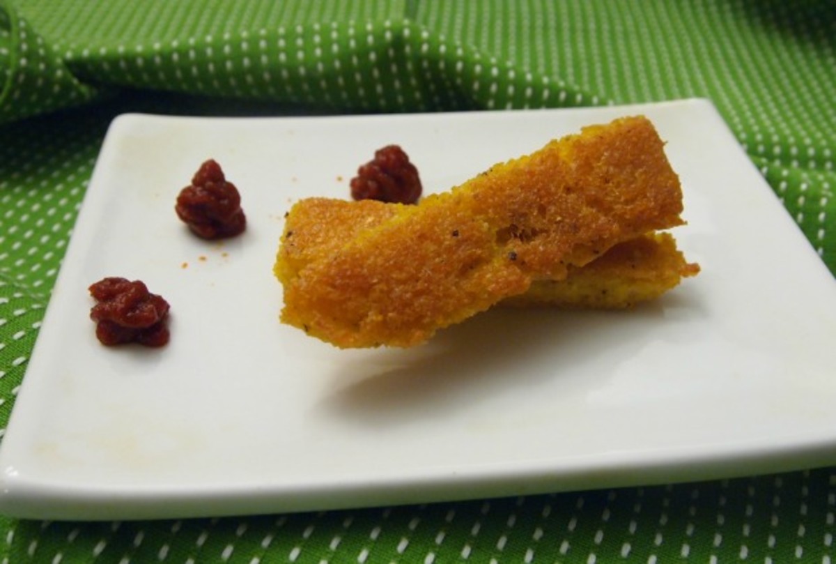 Baked Polenta Fries Jamie Geller