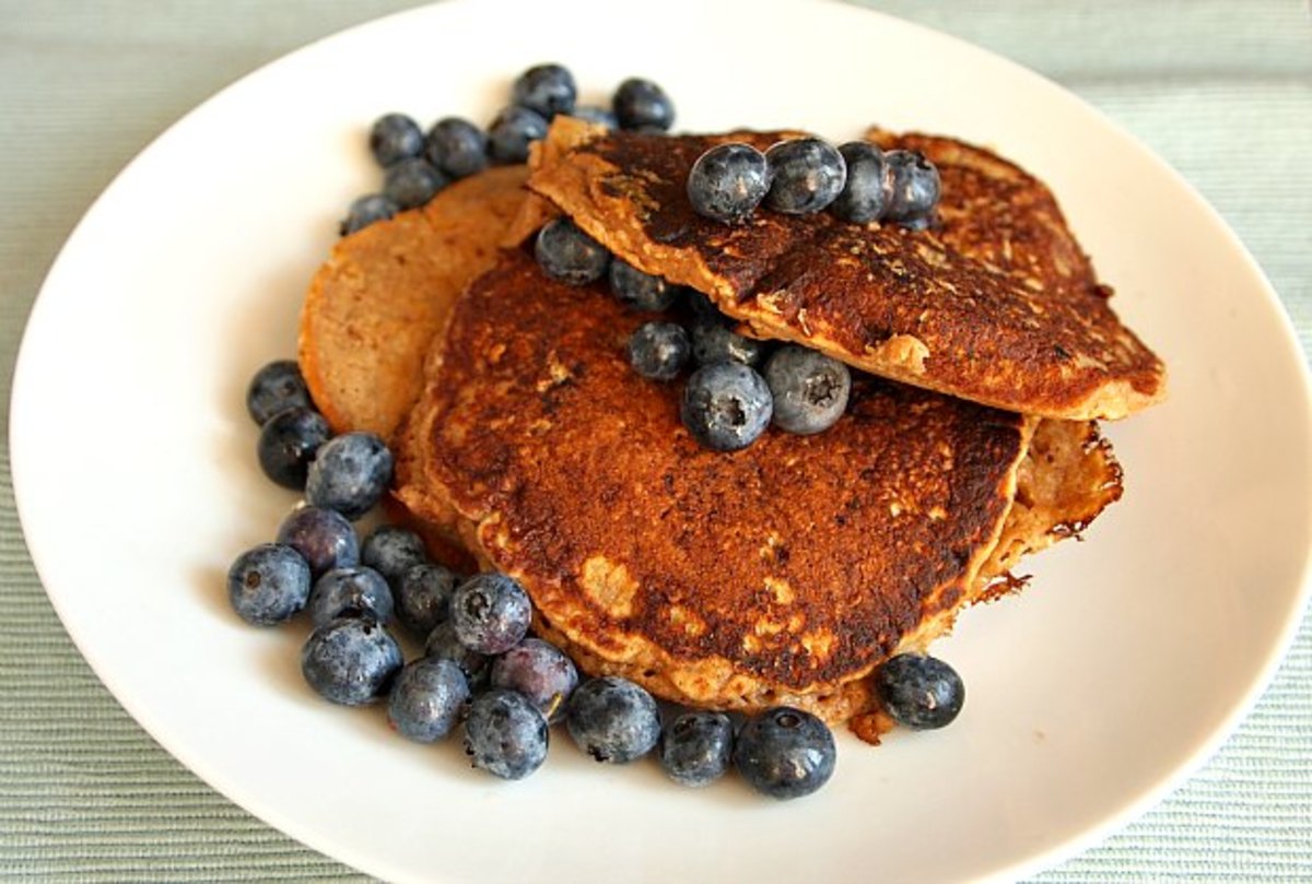 Leftover Oatmeal Pancakes Jamie Geller