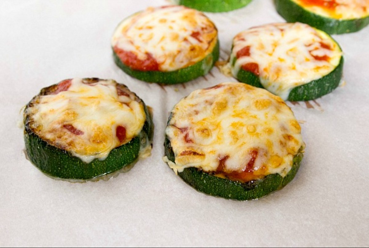Zucchini Pizzas Jamie Geller