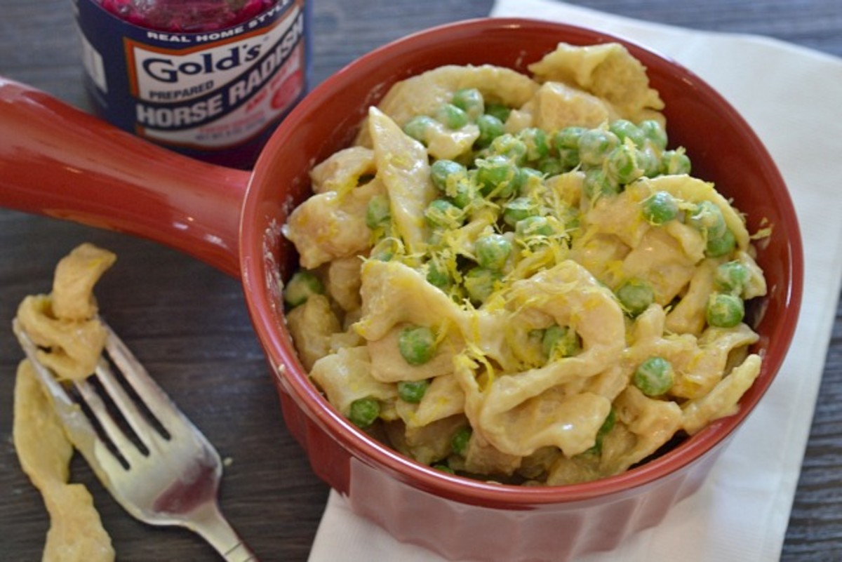 Homemade Horseradish Pasta Jamie Geller
