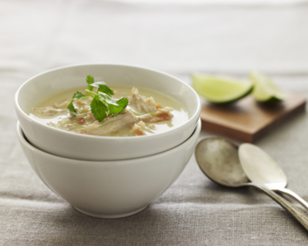 Curried Chicken and Rice Soup Jamie Geller