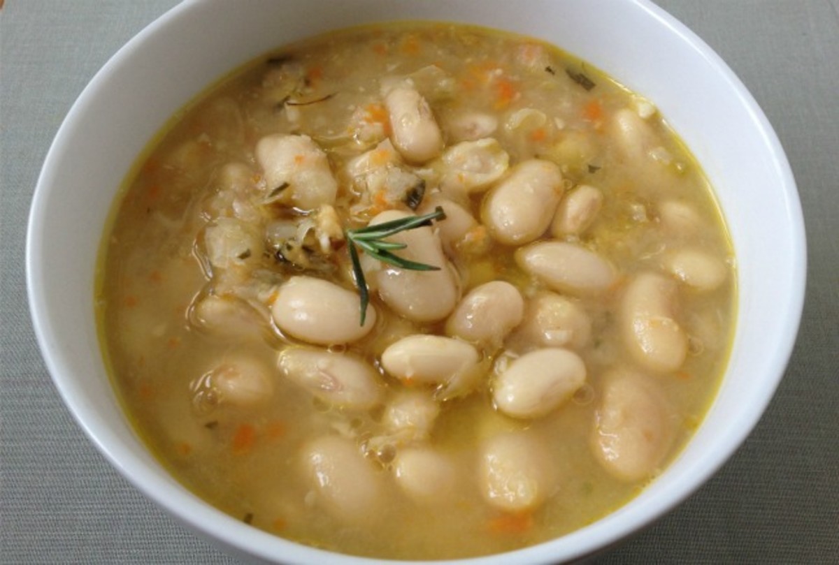 Heirloom White Bean Soup Jamie Geller