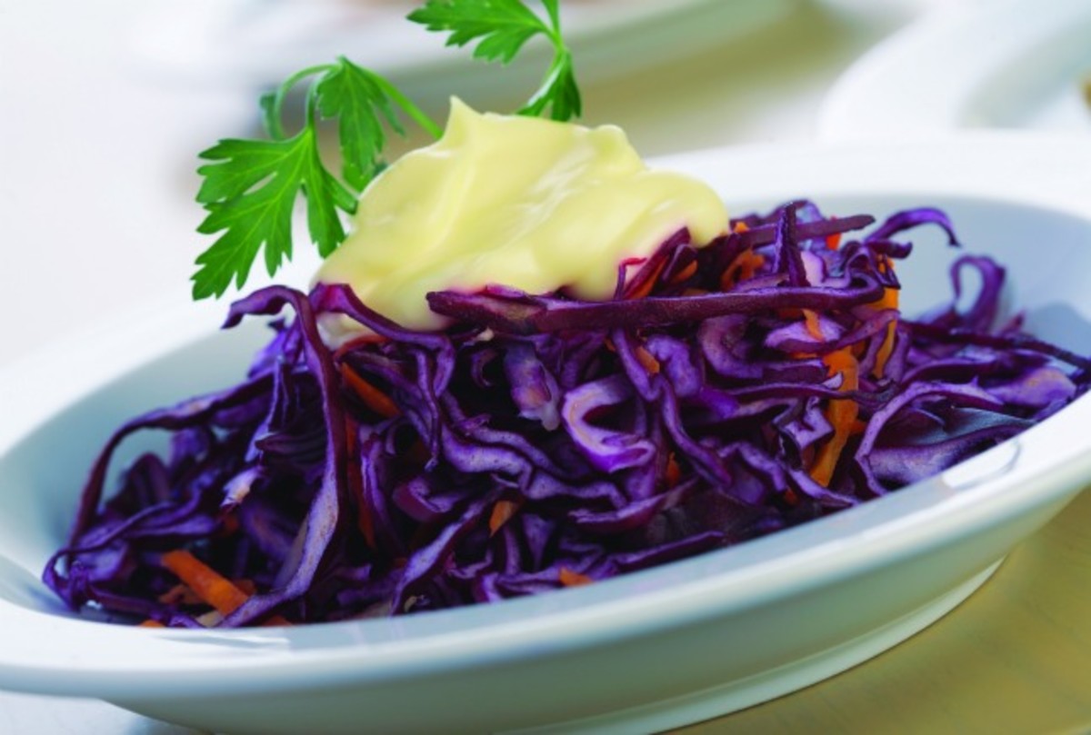 Red Cabbage Salad Jamie Geller
