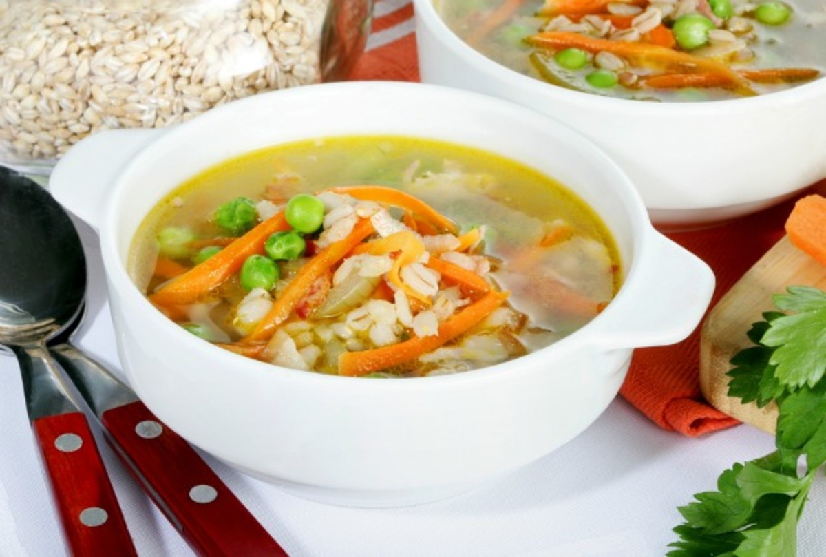 Vegetable Barley Soup Jamie Geller