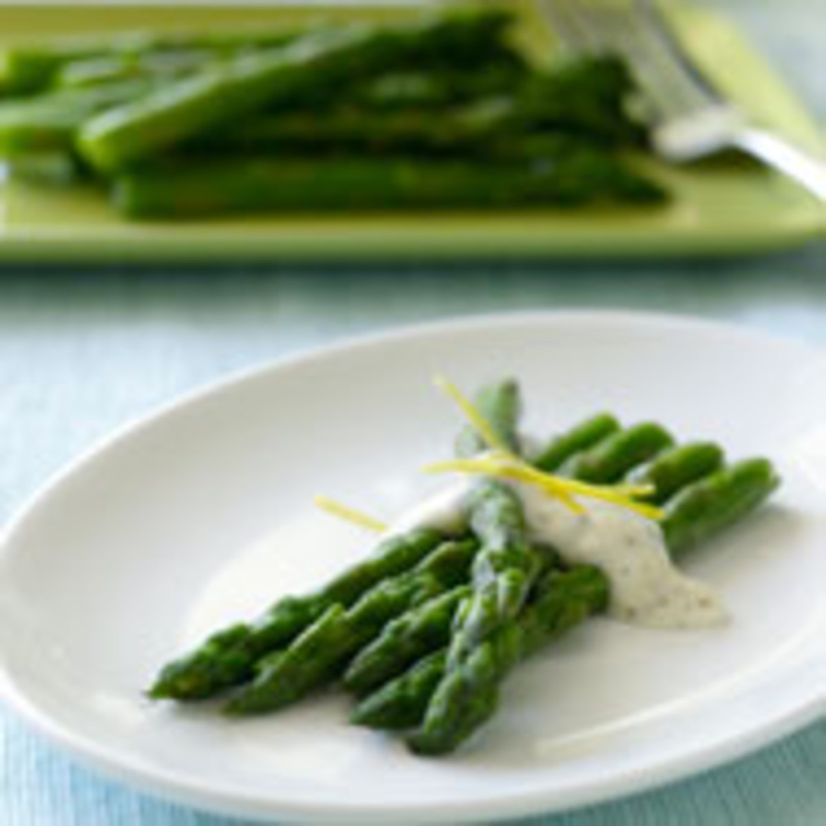 Asparagus With Lemon Sauce Jamie Geller