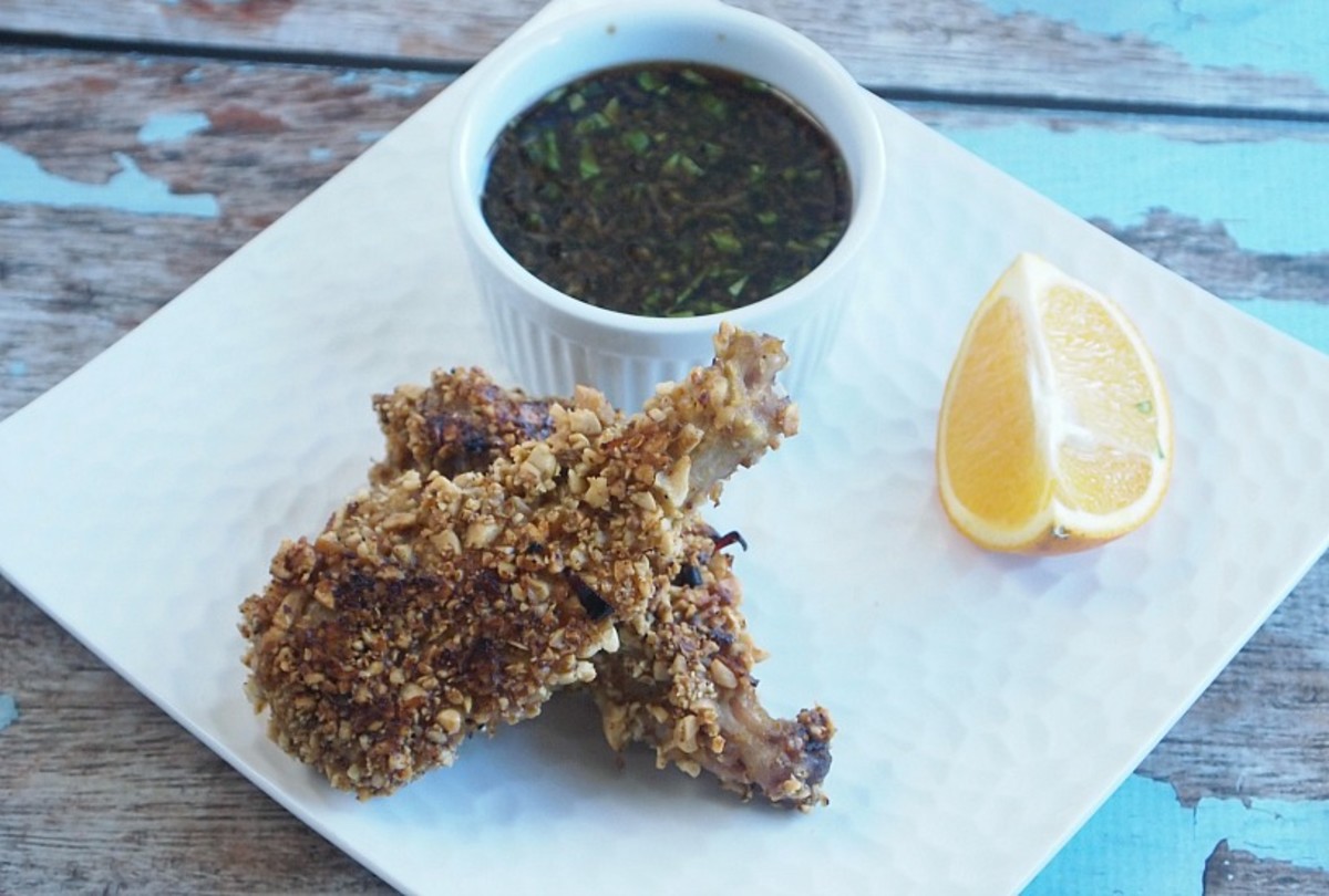 Spicy Szechuan Peanut Crusted Duck Wings Jamie Geller