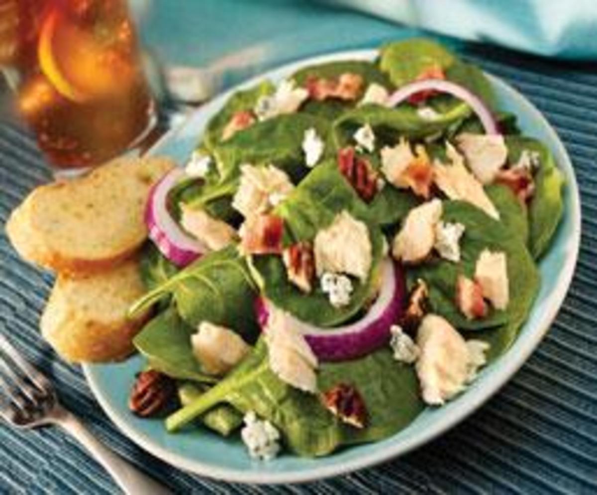 Tuna Spinach Salad Jamie Geller