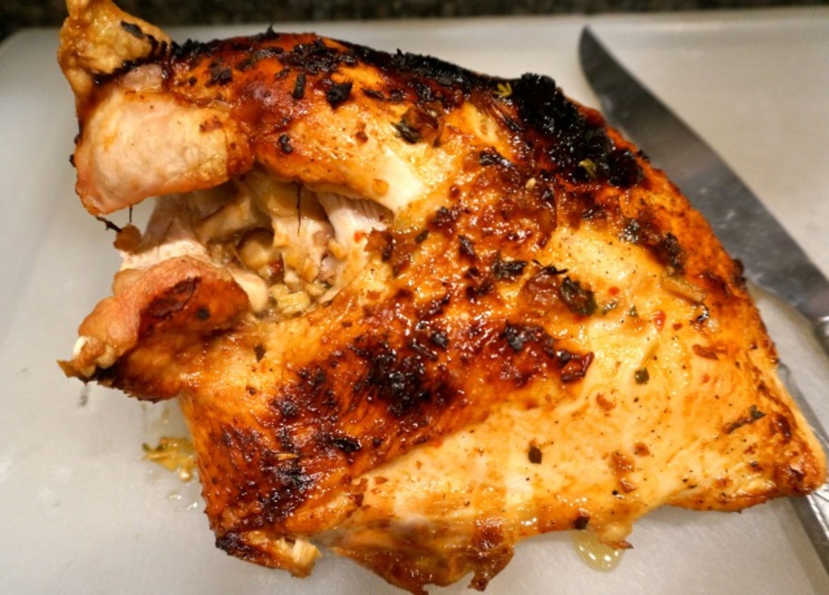 Roasted Turkey Half Breast with Pineapple Sambal Glaze Jamie Geller