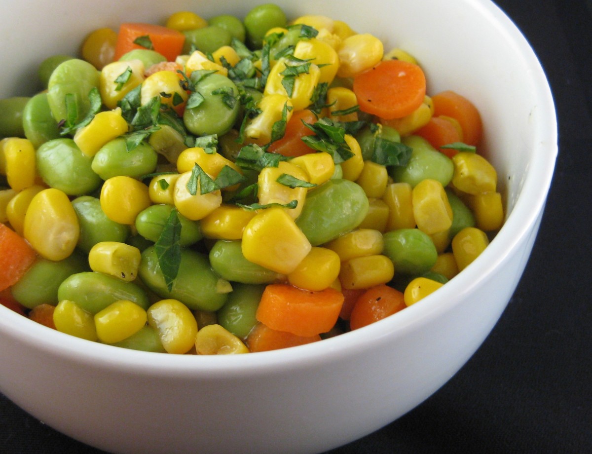 Poppin’ Edamame Salad Jamie Geller