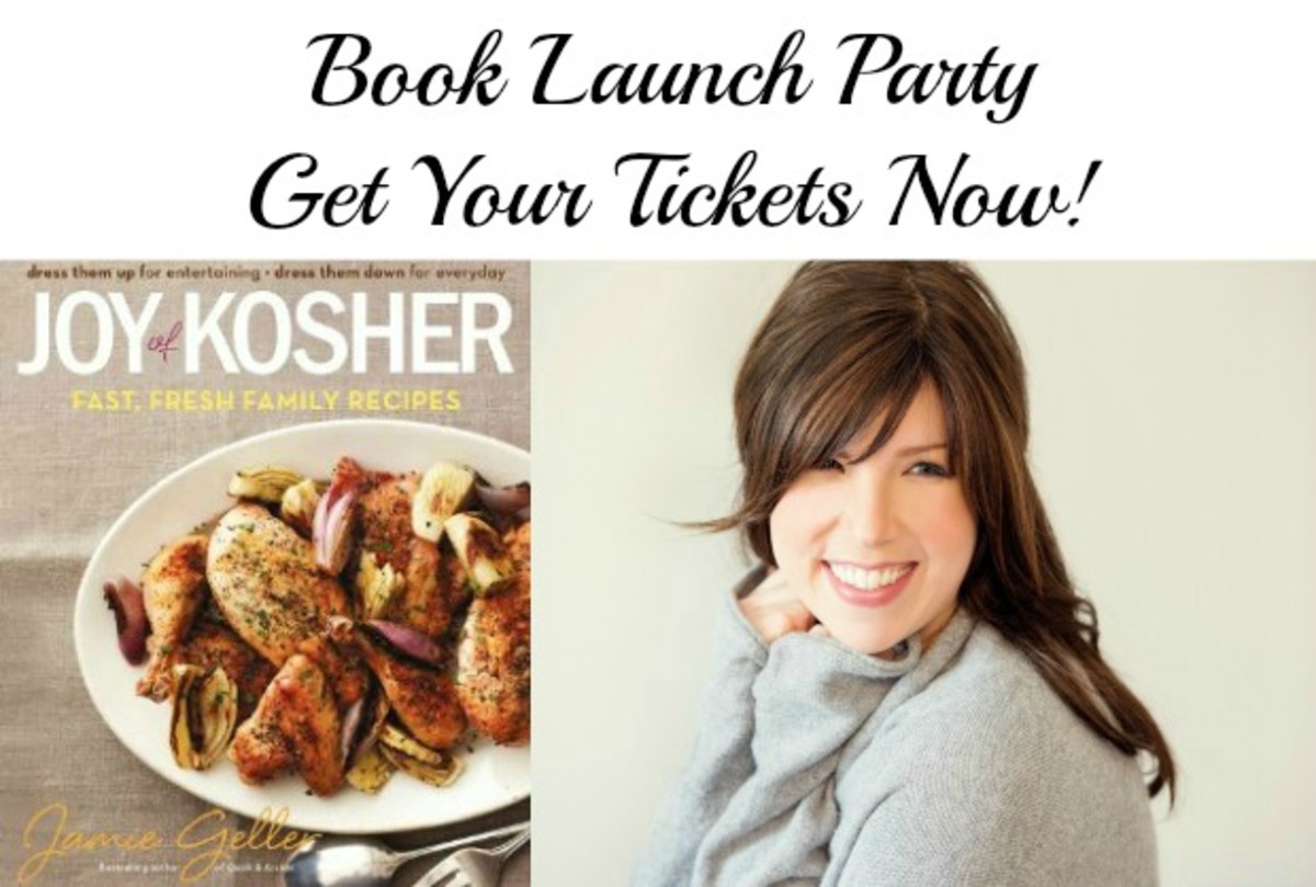 You're Invited To The Joy of Kosher Cookbook Launch Party Jamie Geller